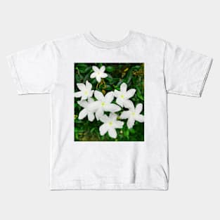 White flowers Kids T-Shirt